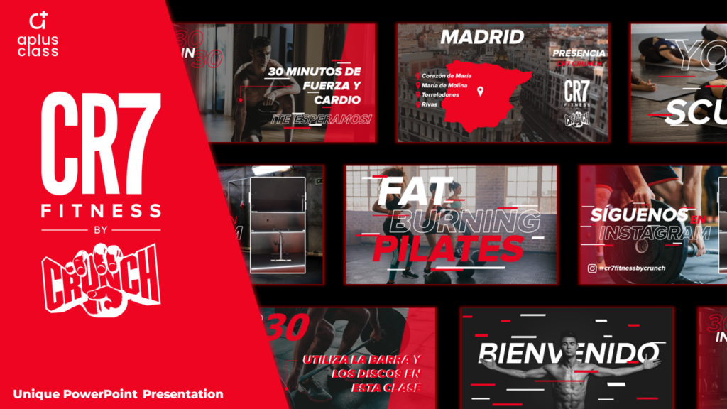 Proyecto Caratula CR7 Fitness